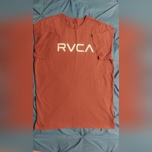 RVCA Men's Chocolate Brown Tee